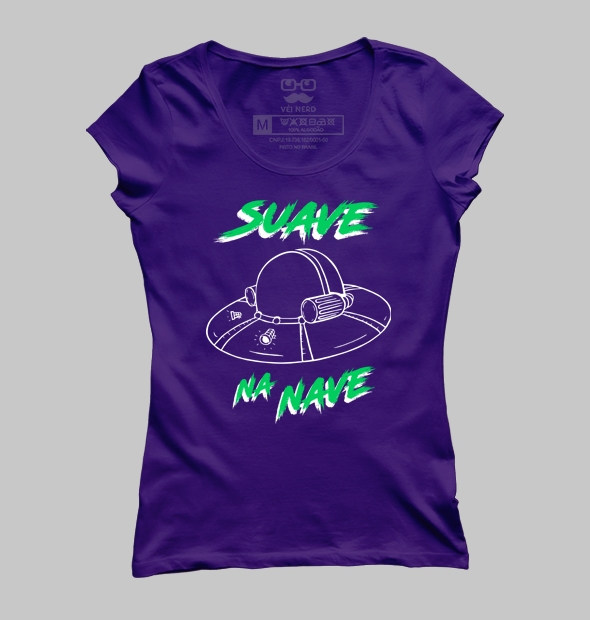 Camiseta Suave Na Nave